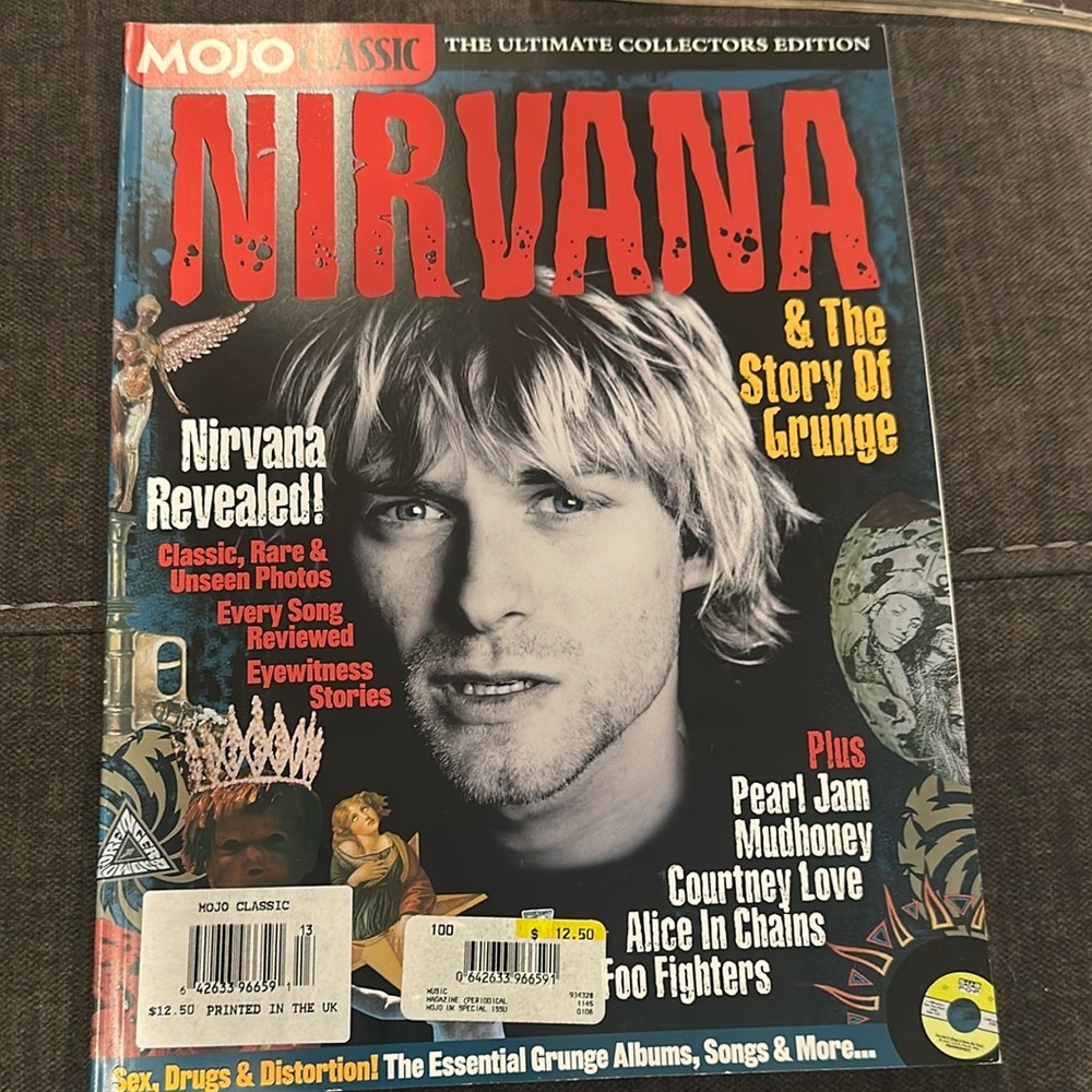 Nirvana/Kurt Cobain Book of Photos, Nirvana memorabilia/ magazines - Picture 8 of 9